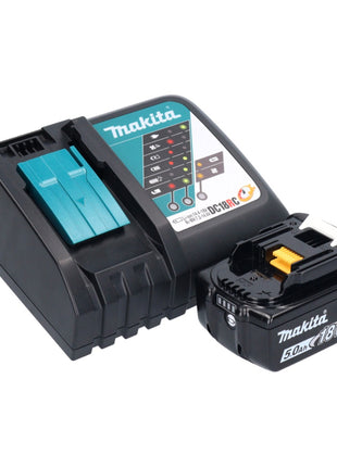 Makita DUB 187 RT Souffleur et aspirateur de feuilles sans fil 18 V Brushless + 1x batterie 5,0 Ah + chargeur