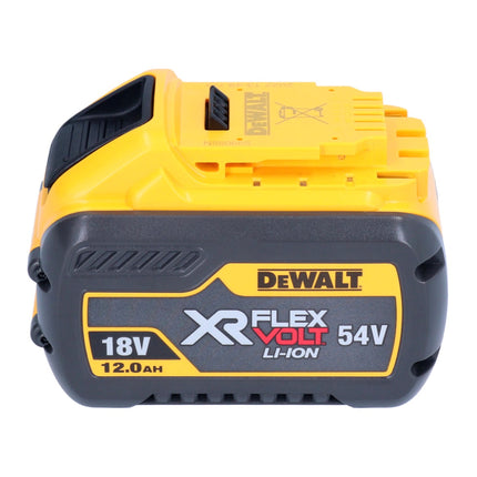 DeWalt 2x DCB 548 rechargeable battery 18 V / 54 V max. 12 Ah / 12000 mAh Li-Ion XR FLEXVOLT - with charge level indicator
