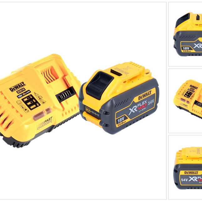 Zestaw startowy akumulatorów DeWalt DCB 118 Y1 18 V / 54 V 1x akumulator XR FLEXVOLT 12 Ah + ładowarka