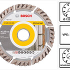Bosch Estándar para disco de corte diamantado universal 125 x 22,23 mm 2 uds. ( 2x 2608615059 ) para hormigón, acero-hormigón, ladrillo, cal y arenisca
