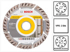 Bosch Standard for Universal Diamanttrennscheibe 125 x 22,23 mm 2 Stk. ( 2x 2608615059 ) für Beton, Stahl-Beton, Back-, Kalk- und Sand-Stein