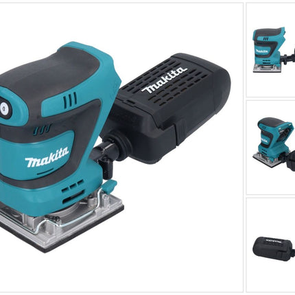 Makita DBO 484 Z Akku Schwingschleifer 18 V 112 x 102 mm Solo - ohne Akku, ohne Ladegerät