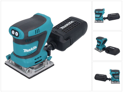 Makita DBO 484 Z Cordless orbital sander 18 V 112 x 102 mm Solo - without battery, without charger