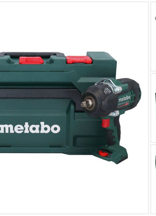 Metabo SSW 18 LTX 1450 BL Visseuse à choc sans fil 18 V 1450 Nm Brushless ( 602401840 ) + metaBOX - sans batterie, sans chargeur