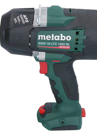 Metabo SSW 18 LTX 1450 BL cordless impact wrench 18 V 1450 Nm brushless ( 602401840 ) + metaBOX - without battery, without charger