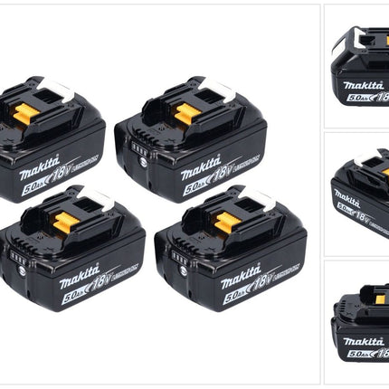 Batería Makita 4x BL 1850 B 18 V 5,0 Ah / 5000 mAh Li-Ion ( 4x 197280-8 )