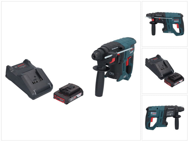 Bosch GBH 18V-21 Professional cordless hammer drill 18 V 2.0 J SDS plus Brushless + 1x rechargeable battery 2.0 Ah + charger
