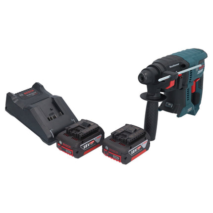 Bosch GBH 18V-21 Professional akumulatorowa wiertarko-wkrętarka udarowa 18 V 2,0 J SDS plus Brushless + 2x akumulator 5,0 Ah + ładowarka
