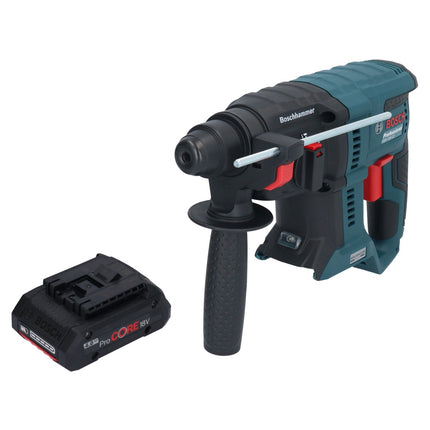 Bosch GBH 18V-21 Taladro percutor inalámbrico profesional 18 V 2,0 J SDS plus sin escobillas + 1x batería ProCORE 4,0 Ah - sin cargador