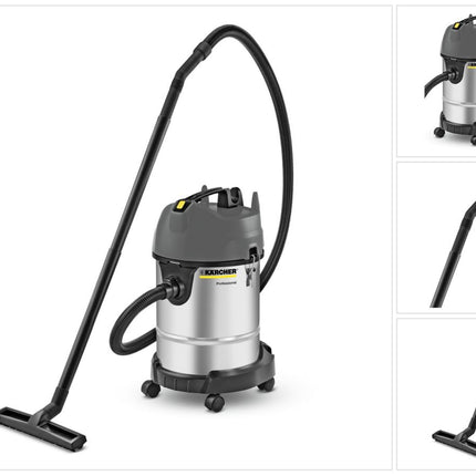 Krcher NT 30/1 ME Classic Edition Aspiradora en seco y húmedo 1500 vatios 30 litros