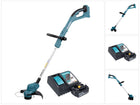 Cortacésped a batería Makita DUR 193 RT1 18 V 260 mm + 1x batería 5.0 Ah + cargador