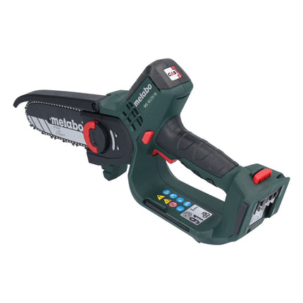 Metabo MS 18 LTX 15 Motosierra sin cable 18 V 15 cm 5 m/s Solo ( 600856850 ) - sin batería, sin cargador de batería