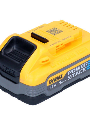 DeWalt DCBP 518 Powerstack battery 18 V 5.0 Ah / 5000 mAh XR Li-Ion - with charge level indicator