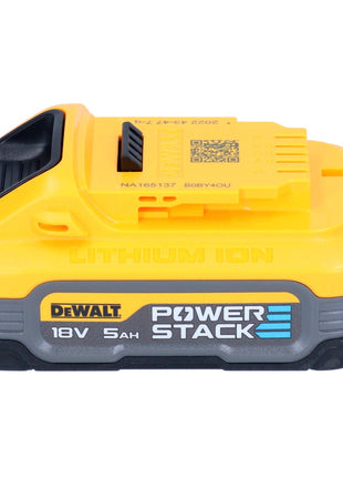 Akumulator DeWalt DCBP 518 Powerstack 18 V 5,0 Ah / 5000 mAh XR Li-Ion - ze wskaźnikiem poziomu naładowania