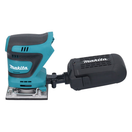 Makita DBO 484 RM1J cordless orbital sander 18 V 112 x 102 mm + 1x rechargeable battery 4.0 Ah + charger + Makpac