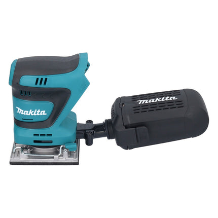 Makita DBO 484 RT1J Akku Schwingschleifer 18 V 112 x 102 mm + 1x Akku 5,0 Ah + Ladegerät + Makpac
