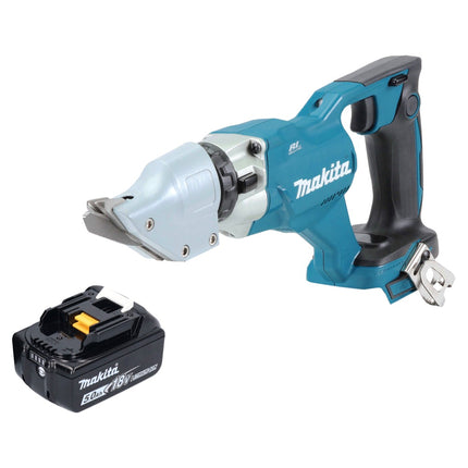 Makita DJS 200 T1 cordless sheet metal shears 18 V 2.0 mm brushless + 1x rechargeable battery 5.0 Ah - without charger