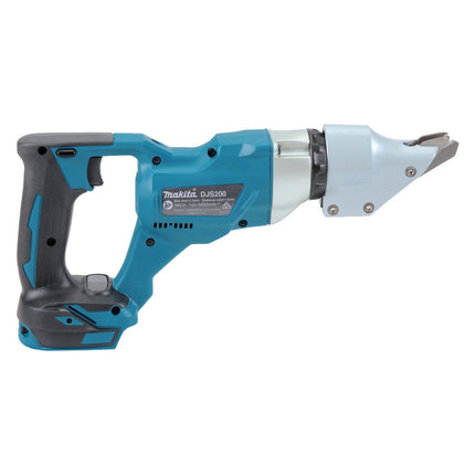Makita DJS 200 G1 cizalla sin cable para chapa 18 V 2,0 mm sin escobillas + 1x batería recargable 6,0 Ah - sin cargador