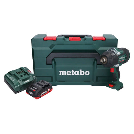 Metabo SSW 18 LTX 1450 BL cordless impact wrench 18 V 1450 Nm brushless + 1x rechargeable battery 4.0 Ah + charger + metaBOX