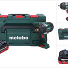 Metabo SSW 18 LTX 1450 BL 18 V 1450 Nm atornillador de impacto sin escobillas + 1x batería 5,5 Ah + metaBOX - sin cargador