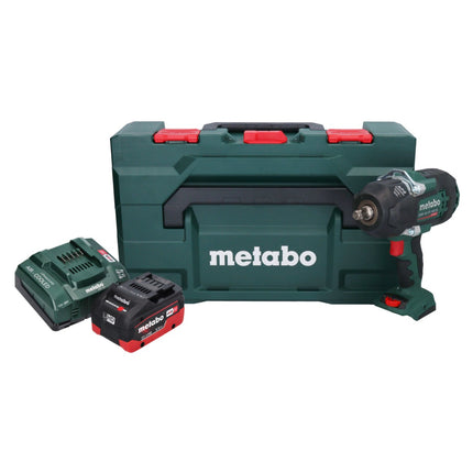 Metabo SSW 18 LTX 1450 BL cordless impact wrench 18 V 1450 Nm brushless + 1x rechargeable battery 5.5 Ah + charger + metaBOX