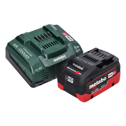 Metabo SSW 18 LTX 1450 BL cordless impact wrench 18 V 1450 Nm brushless + 1x rechargeable battery 5.5 Ah + charger + metaBOX