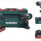 Metabo SSW 18 LTX 1450 BL 18 V 1450 Nm atornillador de impacto sin escobillas + 1x batería 8,0 Ah + metaBOX - sin cargador
