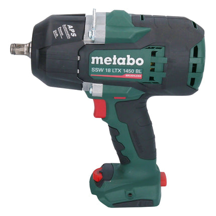 Metabo SSW 18 LTX 1450 BL Visseuse à choc sans fil 18 V 1450 Nm Brushless + 1x batterie 8,0 Ah + chargeur + metaBOX