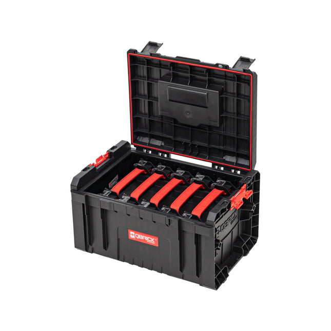 Qbrick System PRO Toolbox 2.0 Toolbox 450 x 334 x 240 mm 19 l stackable IP54 + 5x TWO Organiser Multi