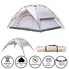 Toolbrothers Outdoor Camping Tent for 2-4 persons Dome Tent Hydraulic Tent Pop-Up Tent Waterproof, 2000-3000 mm water column