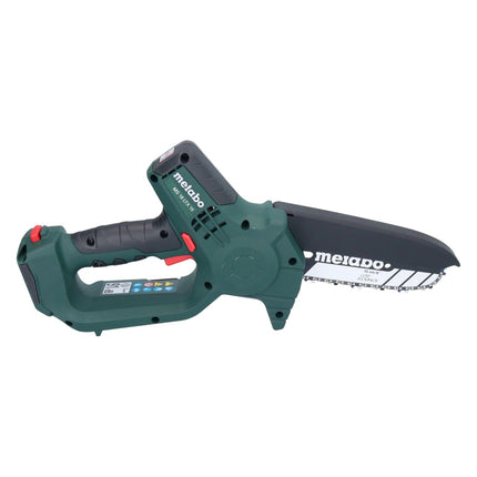 Metabo MS 18 LTX 15 Motosierra sin cable 18 V 15 cm 5 m/s + 1x batería 2,0 Ah - sin cargador