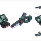 Metabo MS 18 LTX 15 cordless pruning saw 18 V 15 cm 5 m/s + 1x rechargeable battery 2.0 Ah + charger