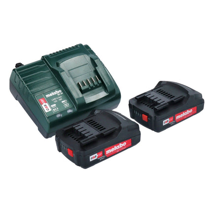 Metabo MS 18 LTX 15 Motosega a batteria 18 V 15 cm 5 m/s + 2x batteria 2,0 Ah + caricabatterie
