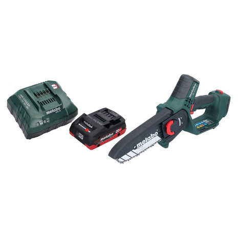 Metabo MS 18 LTX 15 cordless pruning saw 18 V 15 cm 5 m/s + 1x rechargeable battery 4.0 Ah + charger