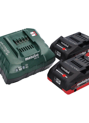 Metabo MS 18 LTX 15 scie sans fil 18 V 15 cm 5 m/s + 2x batterie 4,0 Ah + chargeur