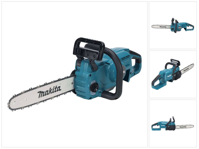 Makita DUC 357 ZX2 Motosierra sin cable 18 V 35 cm sin escobillas solo - sin batería, sin cargador