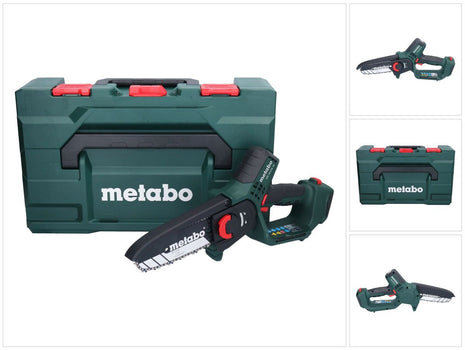 Metabo MS 18 LTX 15 cordless pruning saw 18 V 15 cm 5 m/s + metaBOX ( 600856840 ) - without battery, without charger