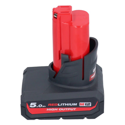 Amoladora puntual a batería Milwaukee M12 FDSS-501B 12 V 88,8 x 63,5 mm + 1x batería 5,0 Ah - sin cargador