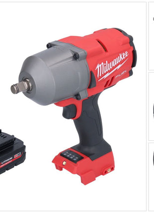 Milwaukee M18 FHIWF12-301 llave de impacto inalámbrica 18 V 1356 Nm 1/2" sin escobillas + 1x batería 3,0 Ah - sin cargador