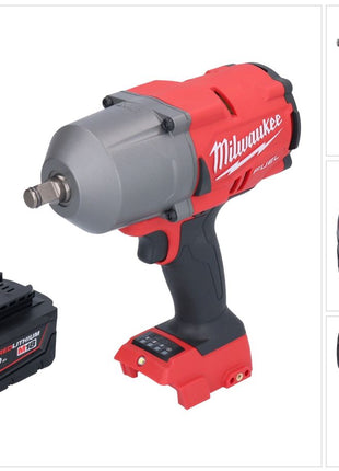 Clé à chocs sans fil Milwaukee M18 FHIWF12-401 18 V 1356 Nm 1/2" brushless + 1x batterie 4,0 Ah - sans chargeur