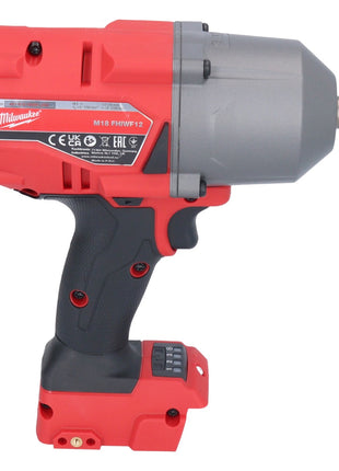 Llave de impacto a batería Milwaukee M18 FHIWF12-402 18 V 1356 Nm 1/2" sin escobillas + 2x baterías 4,0 Ah + cargador