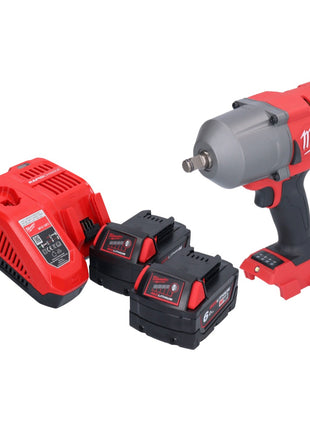 Clé à chocs sans fil Milwaukee M18 FHIWF12-602 18 V 1356 Nm 1/2" brushless + 2x batterie 6,0 Ah + chargeur