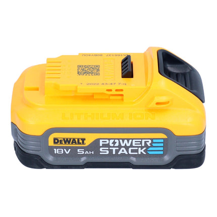 Kit di batterie DeWalt DCBP 518 H2 2x Powerstack 18 V 5,0 Ah / 5000 mAh XR Li-Ion - con indicatore di carica