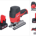 Sierra de calar sin cable Milwaukee M12 JS-601 12 V + 1x batería 6,0 Ah - sin cargador de batería