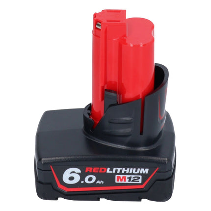 Milwaukee M12 JS-601 Scie sauteuse sans fil 12 V + 1x batterie 6,0 Ah - sans chargeur de batterie