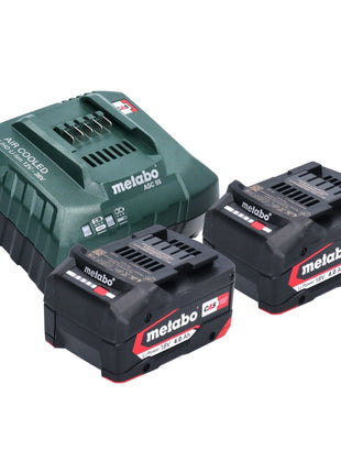 Metabo MS 18 LTX 15 scie sans fil 18 V 15 cm 5 m/s + 2x batterie 4,0 Ah + chargeur + metaBOX