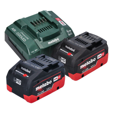 Metabo MS 18 LTX 15 sega da potatura a batteria 18 V 15 cm 5 m/s + 2x batteria ricaricabile 5,5 Ah + caricatore + metaBOX
