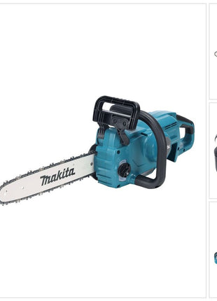 Makita DUC 357 FX2 Motosega a batteria 18 V 35 cm 7,7 m/s Brushless + 1x batteria 3,0 Ah - senza caricabatterie