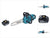 Makita DUC 357 FX2 Motosega a batteria 18 V 35 cm 7,7 m/s Brushless + 1x batteria 3,0 Ah - senza caricabatterie