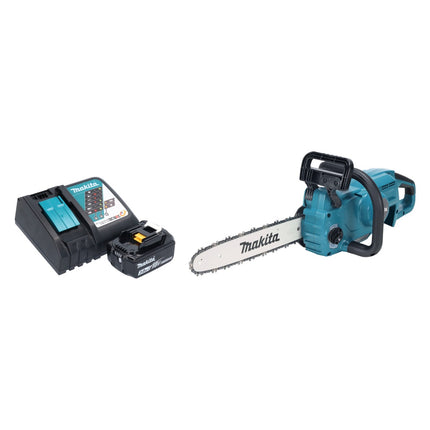 Makita DUC 357 RFX2 Cordless chainsaw 18 V 35 cm 7.7 m/s Brushless + 1x battery 3.0 Ah + charger